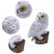 Solar Powered Owl LED Lawn Light: Waterproof, Cute, and Practical Garden Ornament from NSE Imports #5.