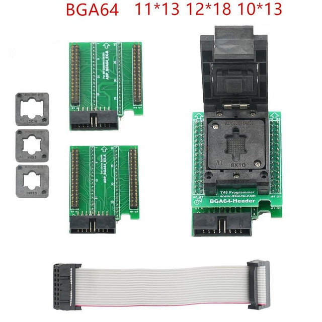 XGecu T48 BGA64 Module ADP_BGA64_EX-A, Read, Program and Test 29xxx 28Fxxx series TL866-3G from NSE Imports #2.